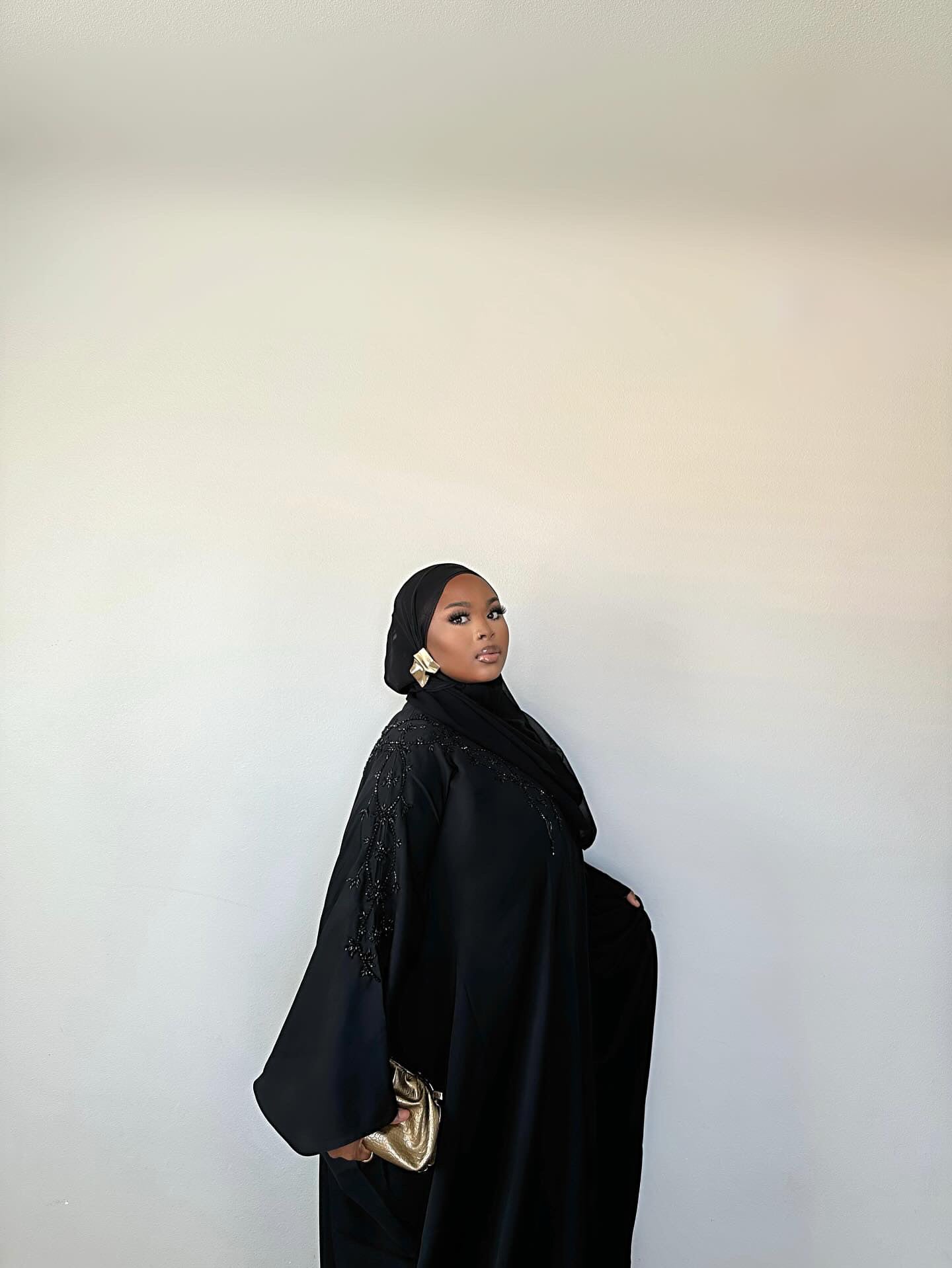 Emi butterfly abaya