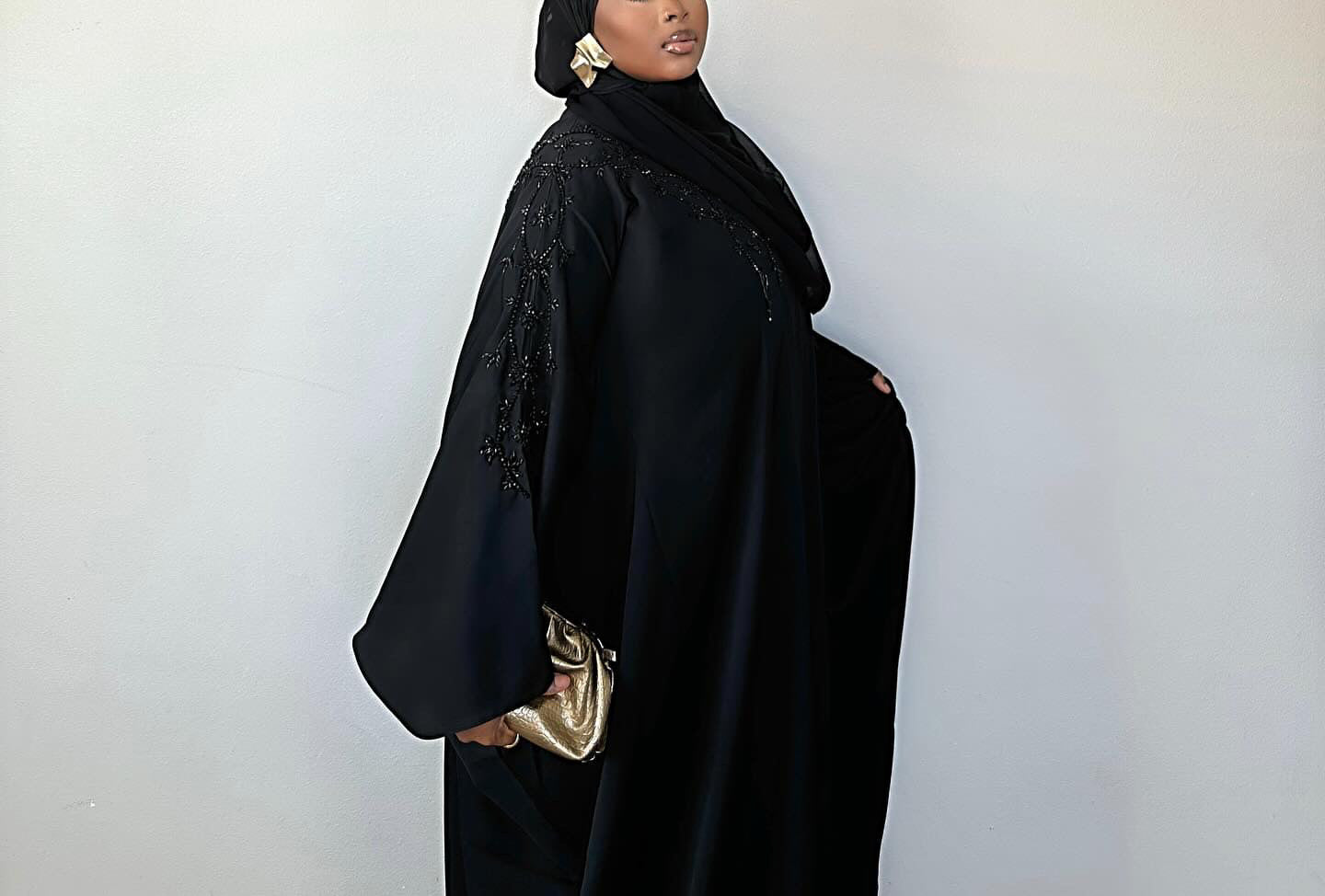 Emi butterfly abaya