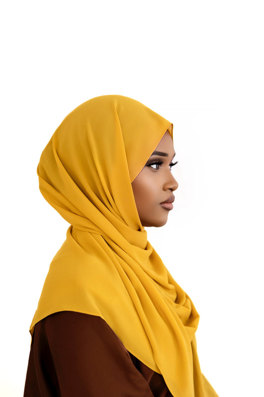 Chiffon Hijab-Golden